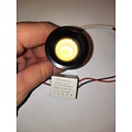 Recessed spot 35mm black or white LED 3W IP44 waterproof