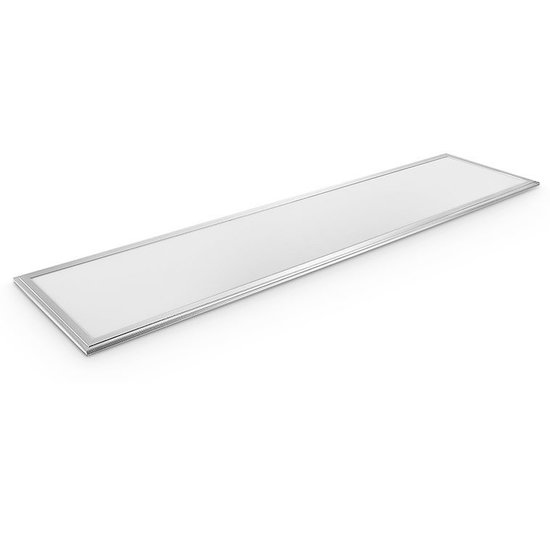 Panneau LED rectangulaire 30x120 mm, système plafond ou avec cadre, 36 W