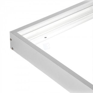 Surface-mounted frame for LED panel 30x150
