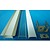 Profil LED encastrable 1m long 12mm large avec plexi