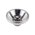 Fantasia Fantasia AR111 LED lampe, dimmable, 12W, 20-40V, 2700K blanc chaud, faisceau 30°, gris, 1386 lumens
