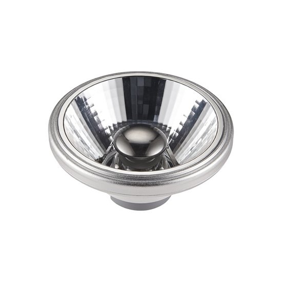 Fantasia Fantasia AR111 LED lampe, dimmable, 12W, 20-40V, 2700K blanc chaud, faisceau 30°, gris, 1386 lumens