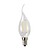 LED candle lamp dimmable 2W filament swan neck