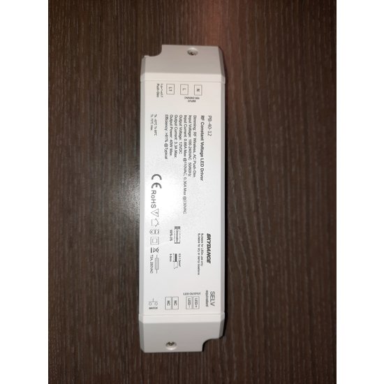 Driver dimmable 12Volt DC to 40W wet room, possibly with remote control