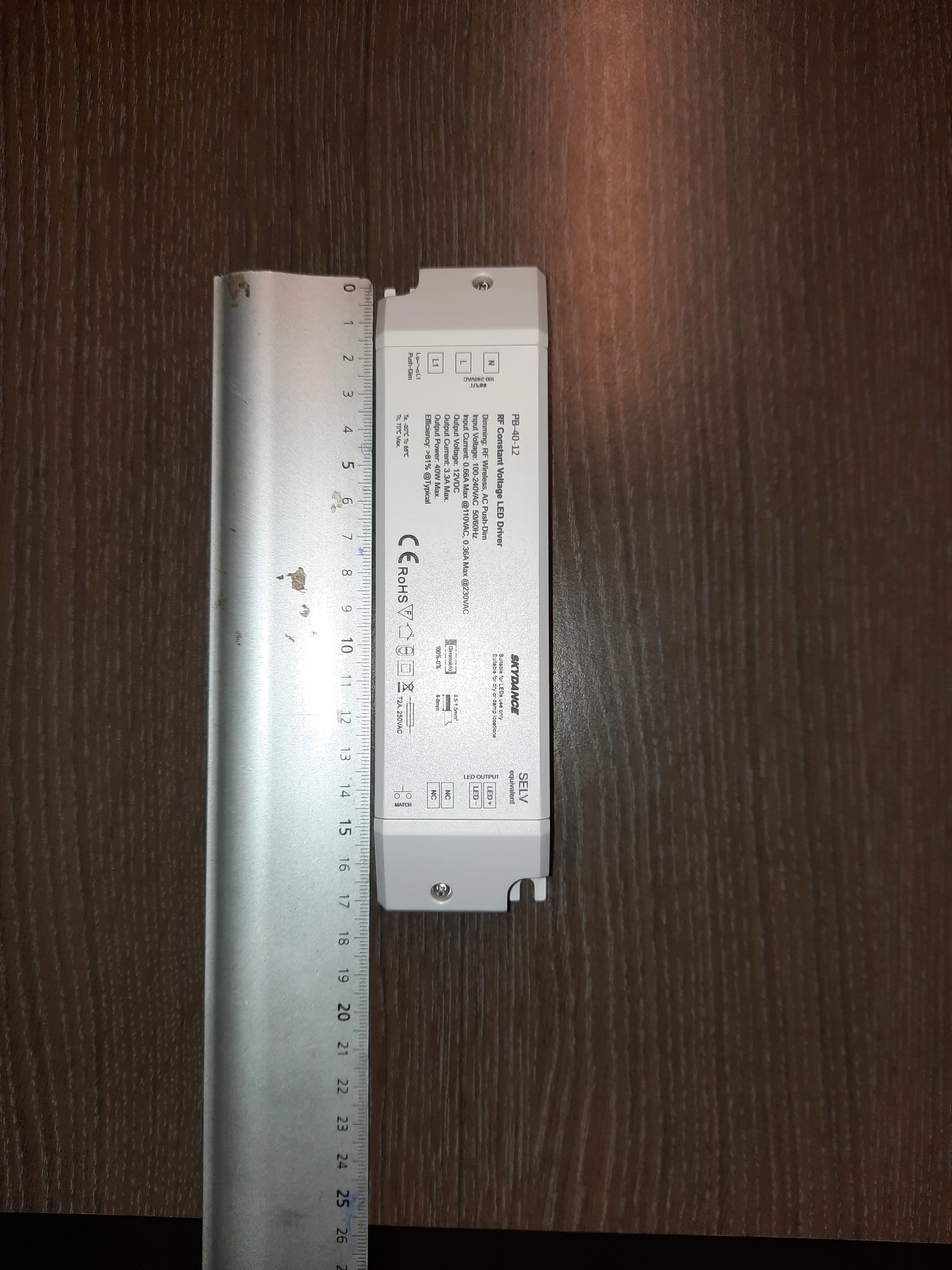 Driver LED dimmable avec télécommande