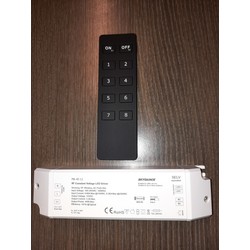 Driver dimmable 12Volt DC to 40W wet room, possibly with remote control