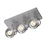 Ceiling lamp LED dimmable GU10 3x4.5W 286mm wide