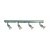Plafondlamp GU10x4 wit, grijs, brons, glas 550mm lang