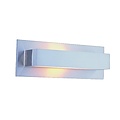 Fantasia Nenad LED-Wandleuchte grau, Aluminium, up-down, R7S-Lampe 10W inklusive, 3000K, 810 Lumen, dimmbar