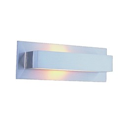 Wall lamp LED gray up down 230mm wide R7S 10 W