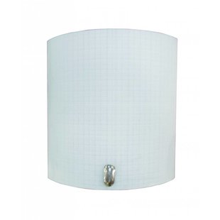 Wall lamp white E27 220mm high