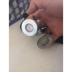 Recessed spot mini diameter 42mm IP67 dimmable inox