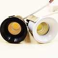Einbauspot 30mm Mini 5W LED weiß oder schwarz