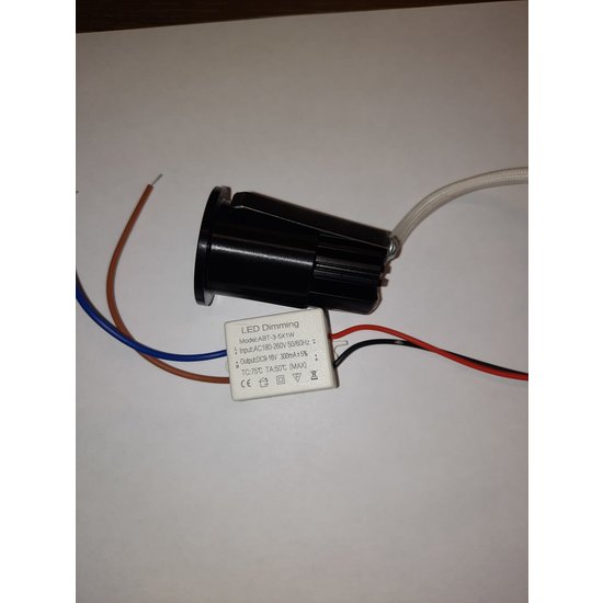Einbauspot 30mm Mini 5W LED weiß oder schwarz