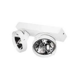 Ceiling light living room white, black or silver 295mm W