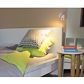 Wandleuchte Bett LED 6W weiß oder schwarz 85mm H ausrichtbar