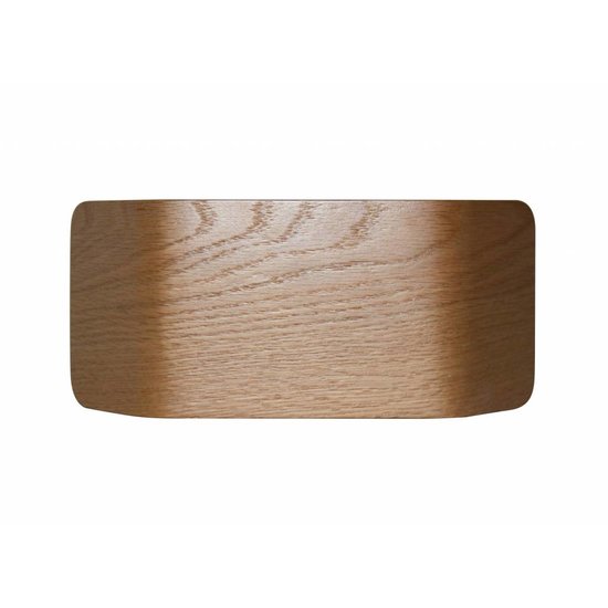 Applique murale bois ou alu LED 7,5W 221mm rectangulaire