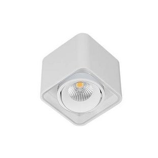 Ceiling light fixture LED orientable square 100mm W 10W