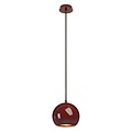 Hanglamp medium bal, wit, koper, messing, chroom of wijnrood 145mm Ø