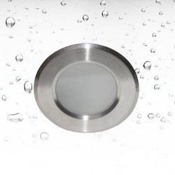 Spot encastrable GU10 étanche rond inox Ø 85mm GU10