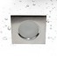 Spot encastrable salle de bain carré inox 85mm L GU10 IP65