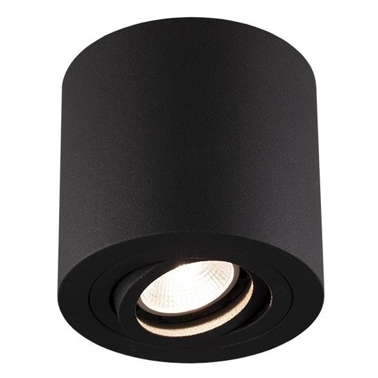 Fantasia surface-mounted spot white, round, GU10 fitting, diameter 90 mm, height 95 mm, adjustable, aluminium, IP20