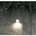 Outdoor wall light fixture LED white square 158mm H 26W