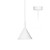 Hanglamp LED conisch wit 200mm hoog 15W