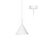 Hanglamp LED conisch wit 200mm hoog 15W