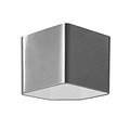 Wandlamp LED grijs wit vierkant up down 115mm hoog 7,5W