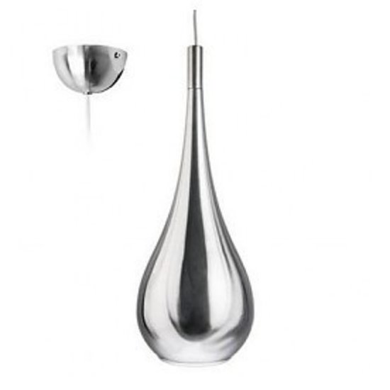 Hanglamp druppel 520mm hoog design met E27 fitting