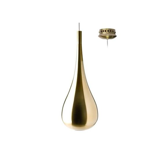 Hanglamp druppel 520mm hoog design met E27 fitting