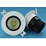 120mm LED downlight 15W orientable