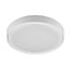 Fantasia Qijo round ceiling lamp grey, IP65, diameter 260 mm, 16W SMD LED, 1800 lumen, 3000K warm white, energy class F