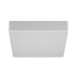 Vierkante plafondlamp voor badkamer of buiten IP65 wit, grijs of zwart