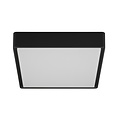 Fantasia square ceiling lamp IP65, grey, 220 mm, integrated LED 11.5W, 3000K warm white, ceiling or wall mount
