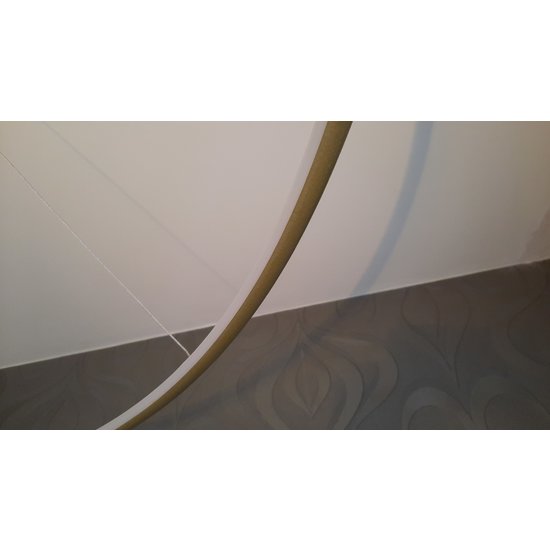 Cirkel lamp goud (of ander RAL-kleur) 64 W LED 120 cm