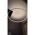 Fantasia ANNU LED ring pendant, white, diameter 120 cm, 64 W, 2240 lumens, 3000K warm white, dimmable