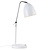Buigbare bureaulamp wit metaal E27 fitting 54 cm dimbaar