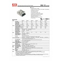 LED driver Meanwell 0-25W