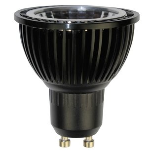 Foco LED 5W regulable GU10 2700 Kelvin negro