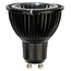 Fantasia Fantasia foco LED 5W GU10, regulable, 2700K blanco cálido, 400 lúmenes, IRC>80, carcasa de aluminio negro, 220-240V