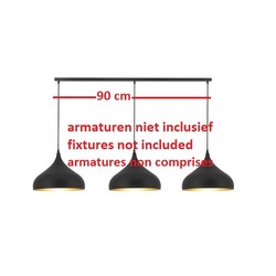 Base en saillie Fantasia pour suspensions blanc 90 cm