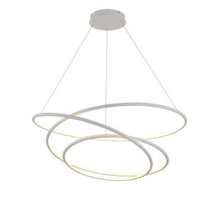 Hanglamp fijne spiraal wit dimbaar 105W