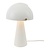 Lámpara de mesa contemporánea elegante blanco/latón 25W
