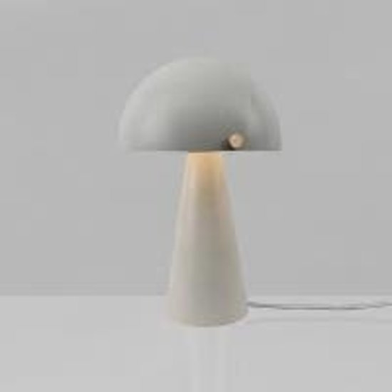 Tischlampe modern elegant grau/messing 25W