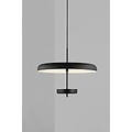Lampe suspendue au design fin et élégant noir G9