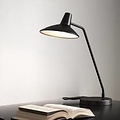 Coole und industrielle Design-Tischlampe schwarz