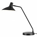Coole und industrielle Design-Tischlampe schwarz