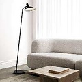 Floor lamp industrial black, metal base with plastic details, height 143 cm, E14 socket max 25W, light source not included